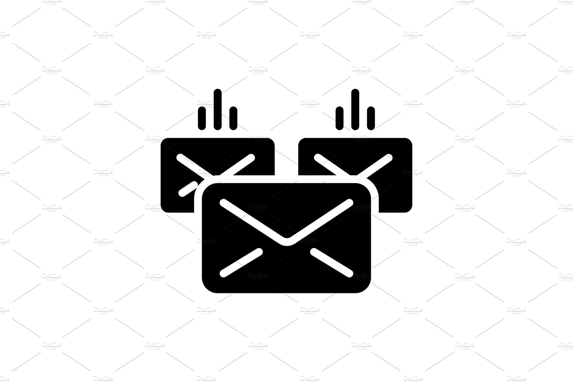Mailing email icon cover image.