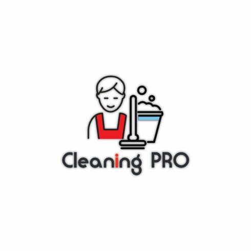 Cleaning Business Logo Template cover image.
