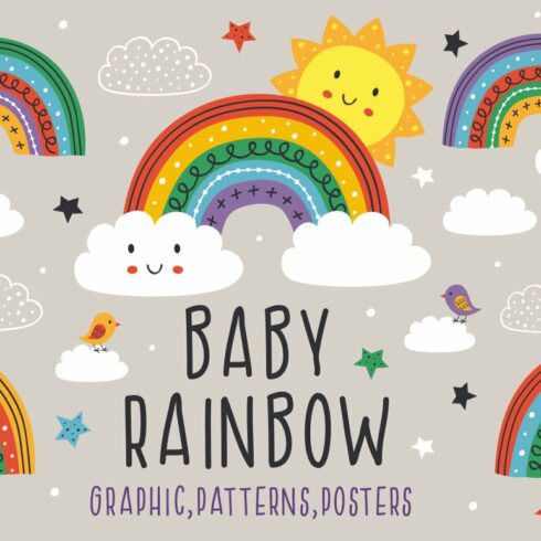 baby rainbow collection cover image.