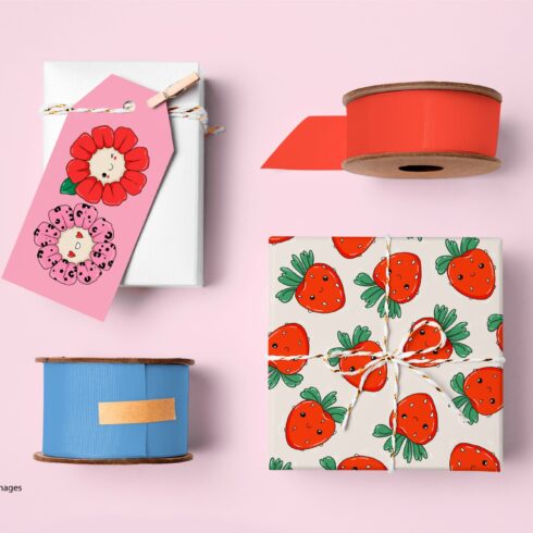 SMALL GIFT BOXES MOCKUPS cover image.