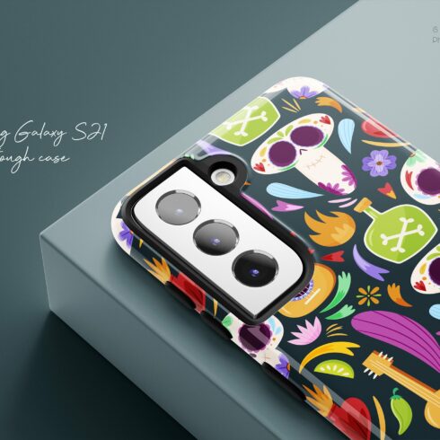 Samsung Galaxy S21 Glossy Case 3 v.2 cover image.