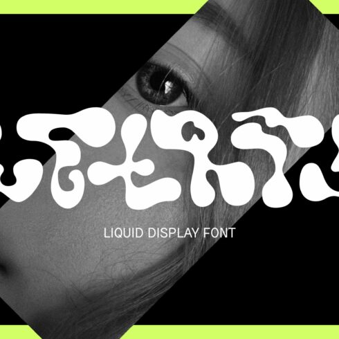 Liquid Type: Wetris Display Font cover image.