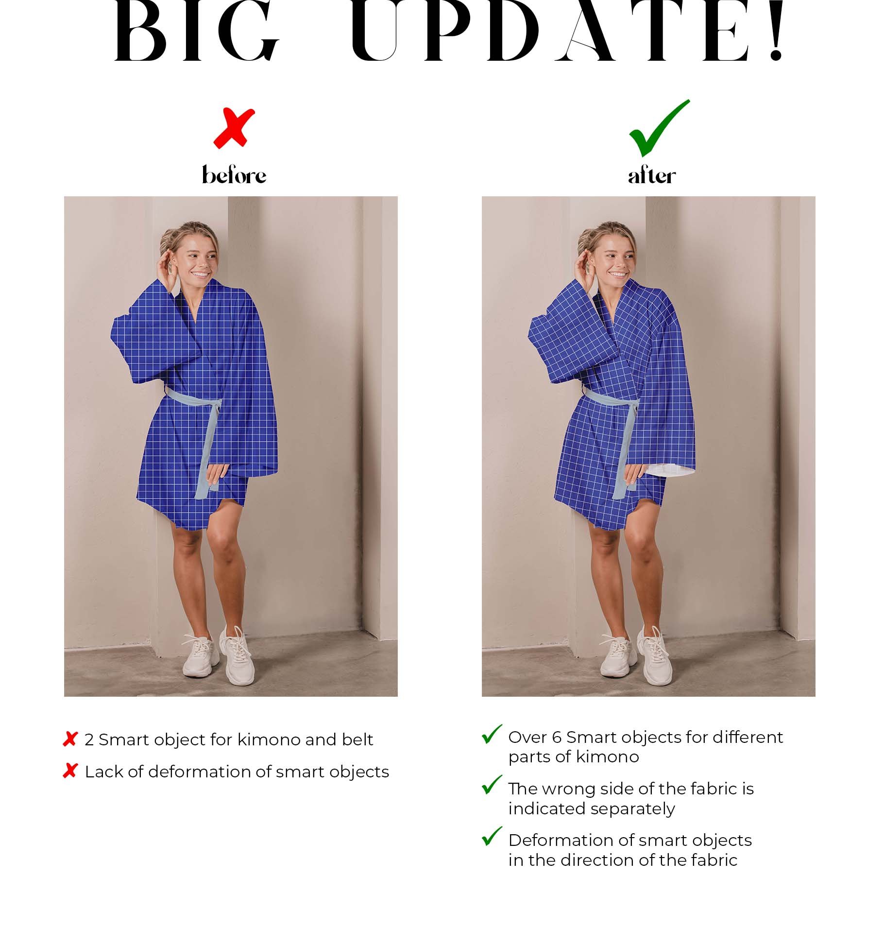 Kimono Dress Mockup Bundle + Freebie preview image.