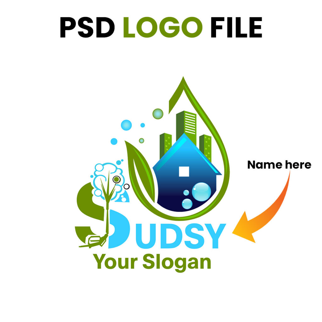 Logo for House and Washer or Pressure Washer MasterBundles