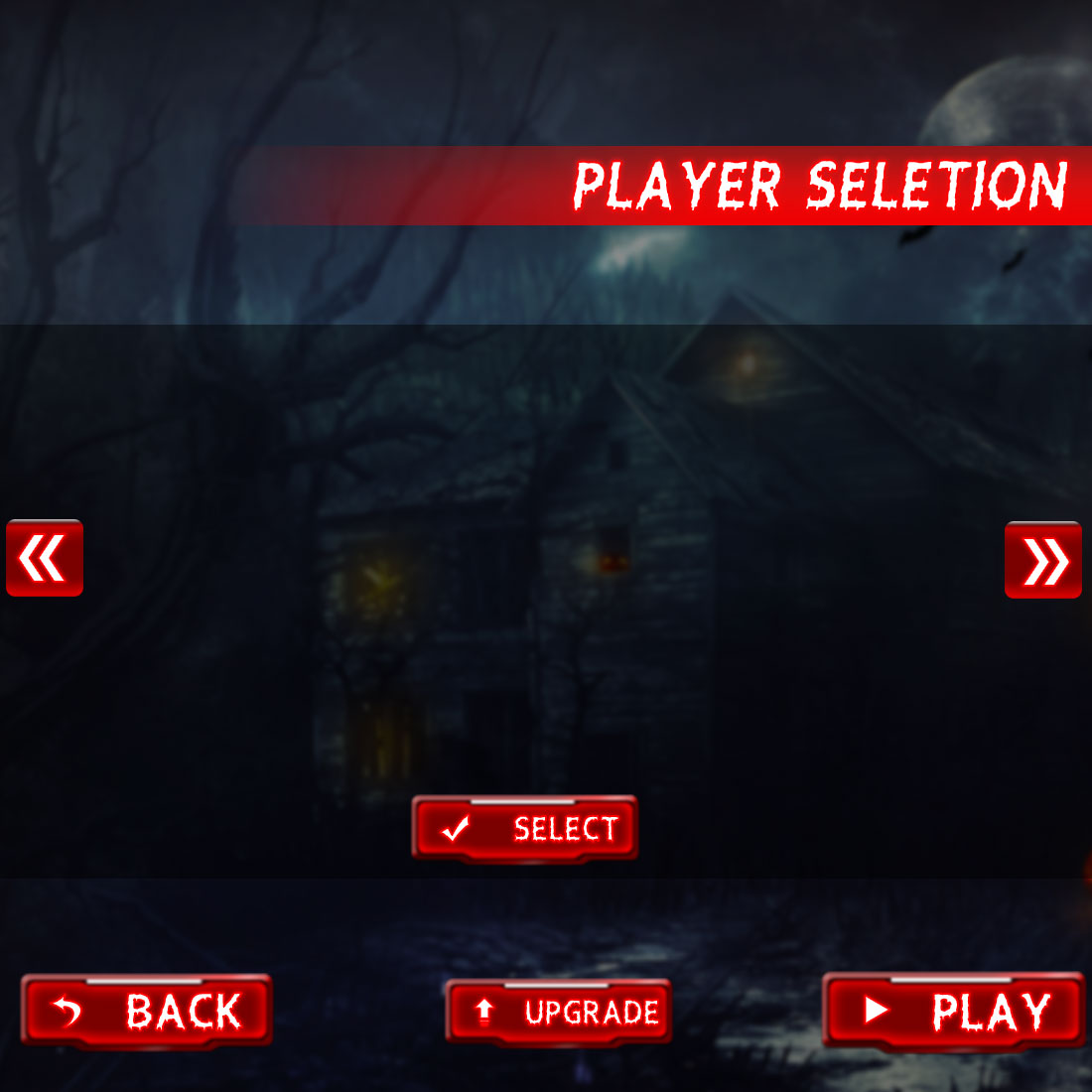 Horror Game UI Kit preview image.