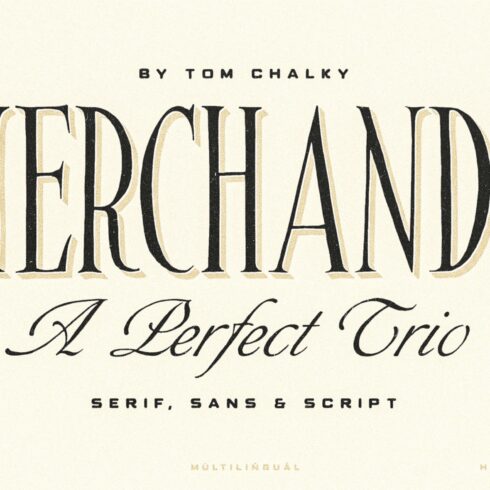 Merchande - Vintage Font Trio cover image.