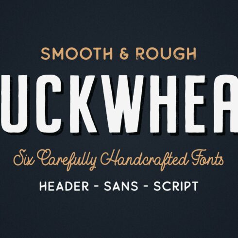 Buckwheat Font Collection cover image.