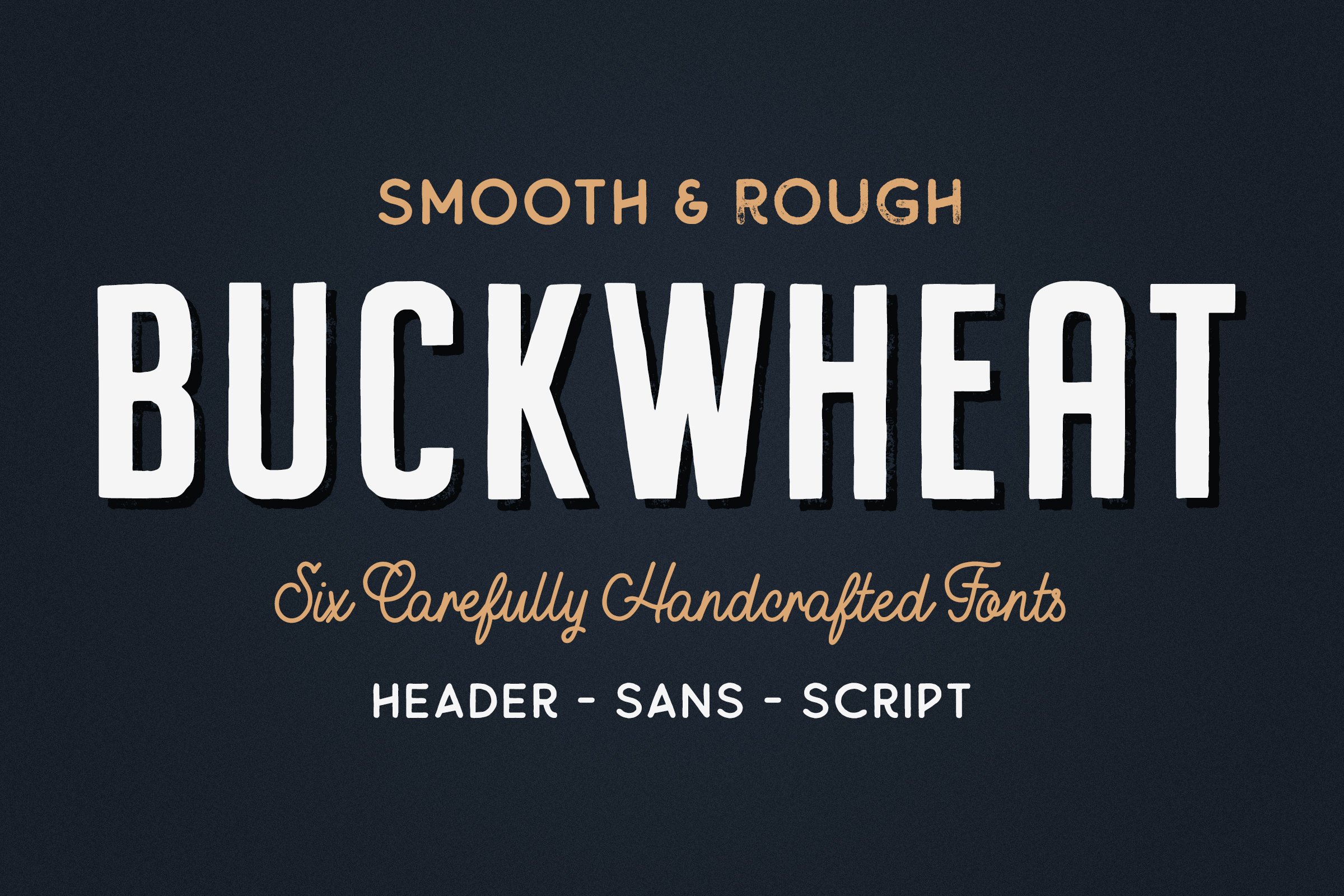 Buckwheat Font Collection cover image.