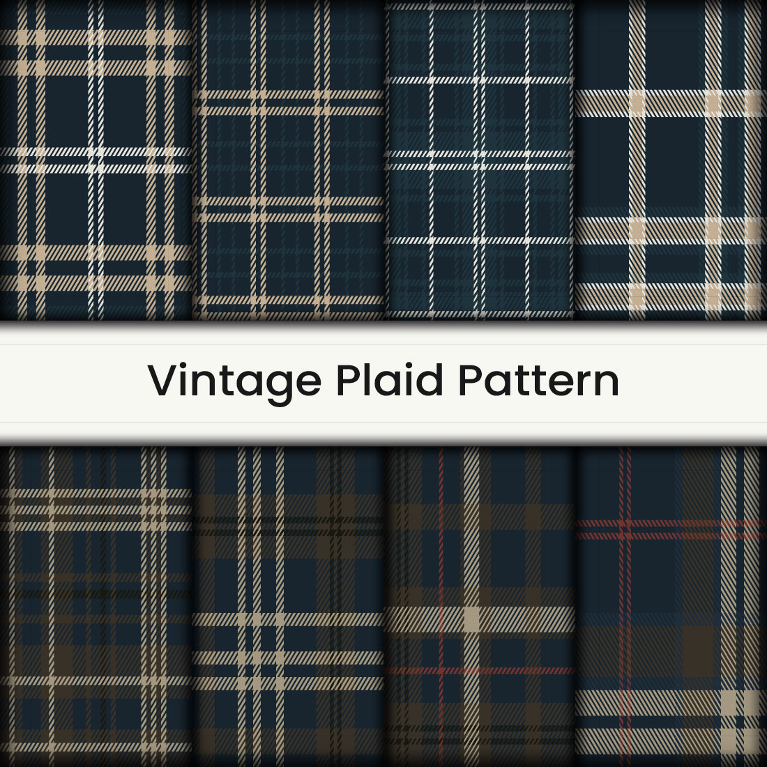 Bundle of check plaid pattern or scarf, blanket, throw, shirt other fashion textile design only $10 cover image.