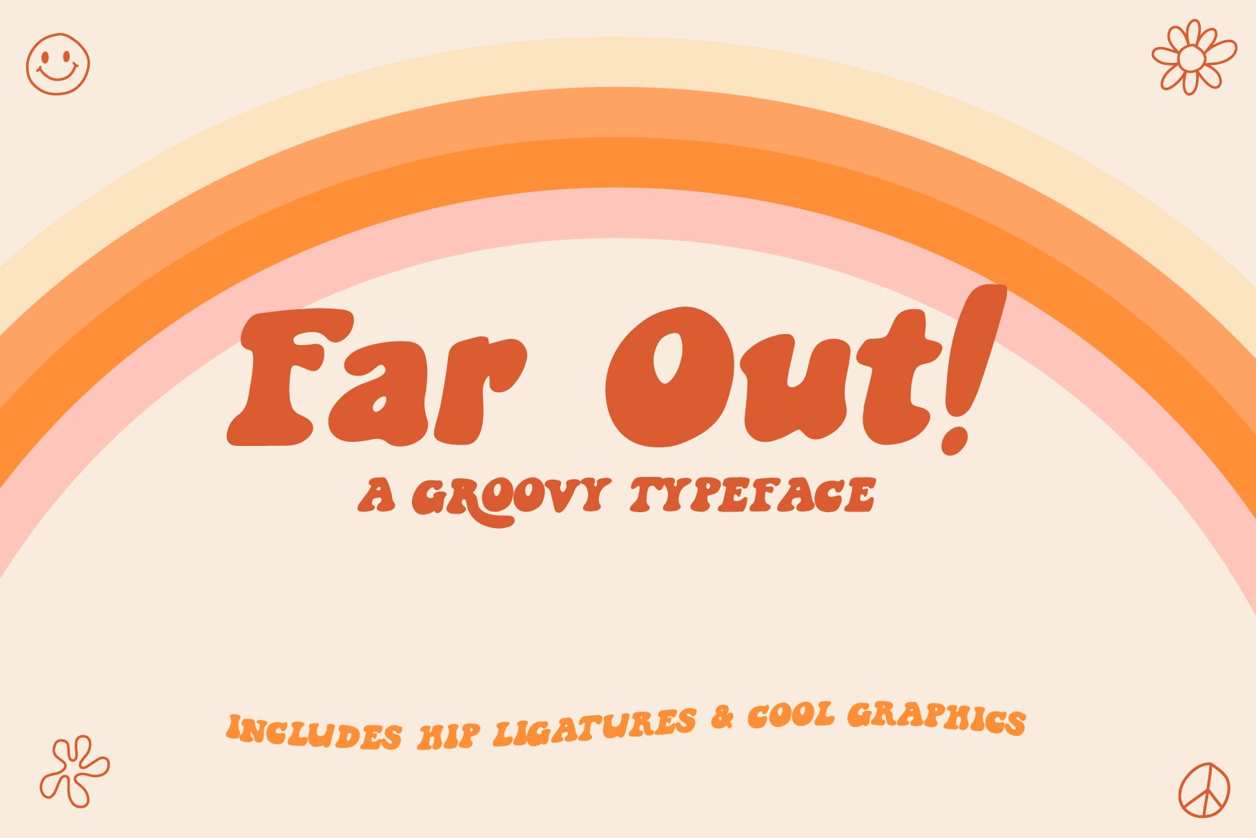 Far Out! - A Groovy Typeface cover image.