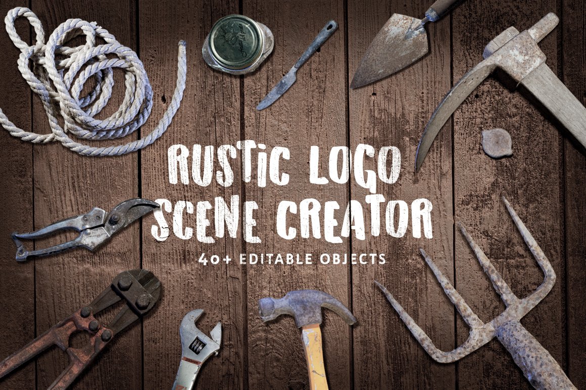 Rustic Logo Scene Creator cover image.