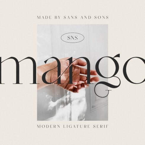 Mango - Modern Serif cover image.
