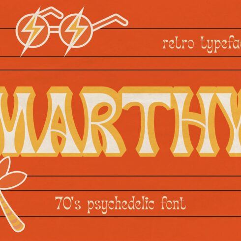Marthy - Psychedelic Retro Display cover image.