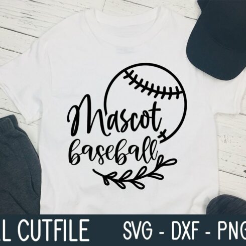 Mascot Baseball SVG cover image.