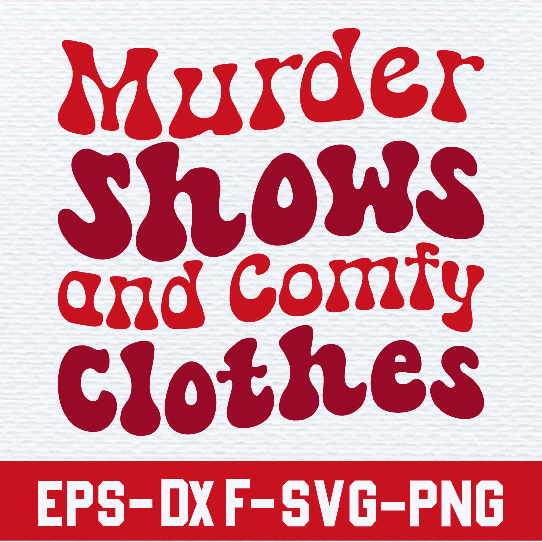 Murder Shows and Comfy Clothes cover image.