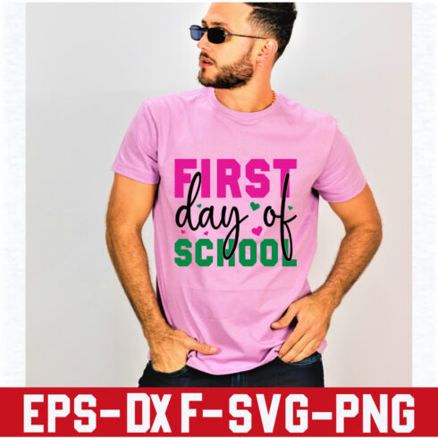 100 Days Of School Svg cover image.