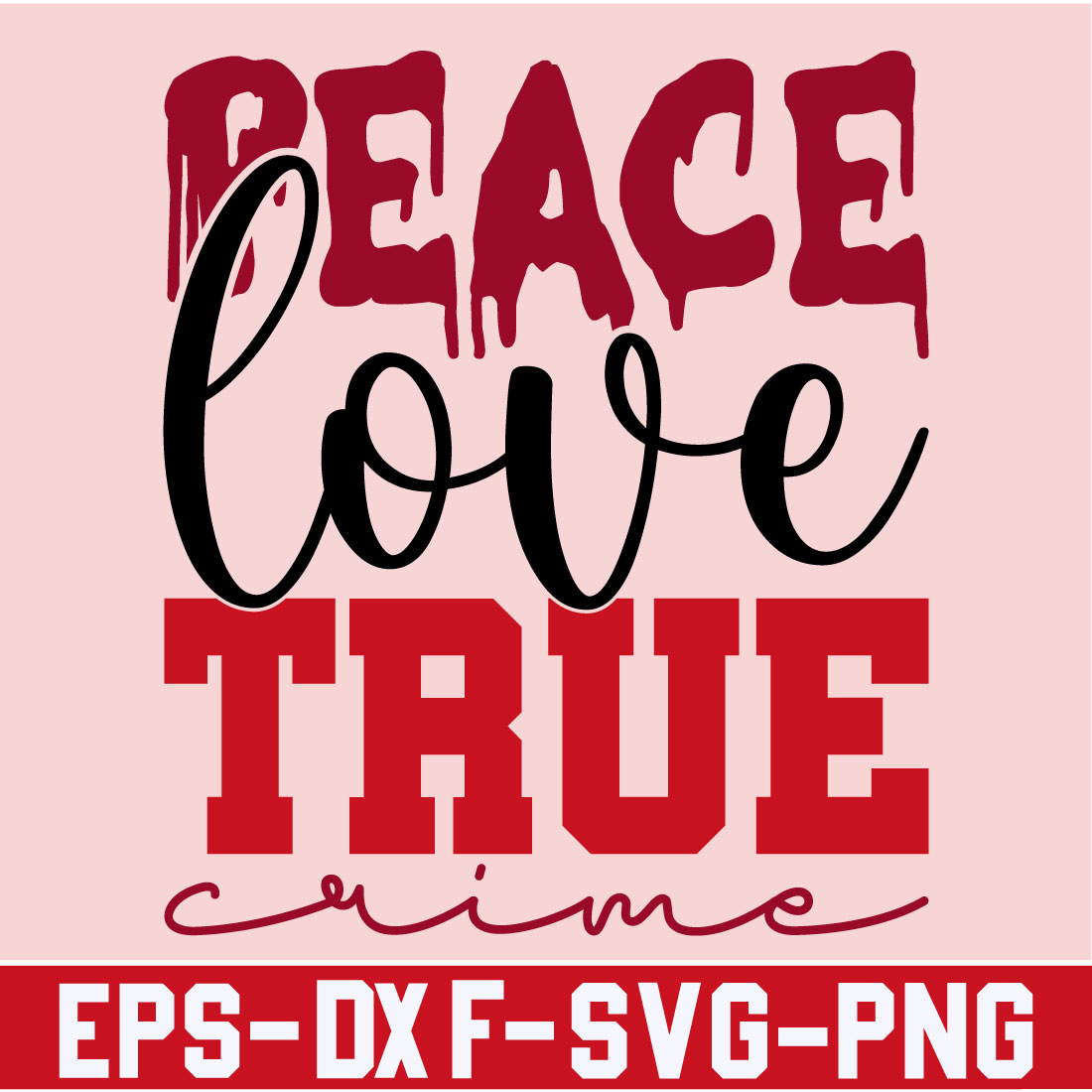 Peace love true crime preview image.