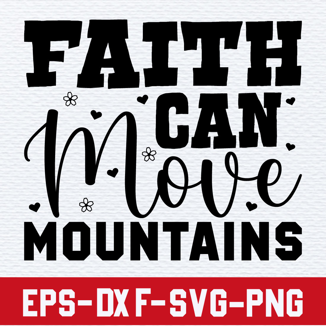 Faith can move mountains preview image.