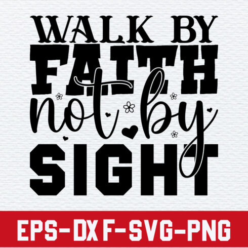 walk by faith not by sight cover image.