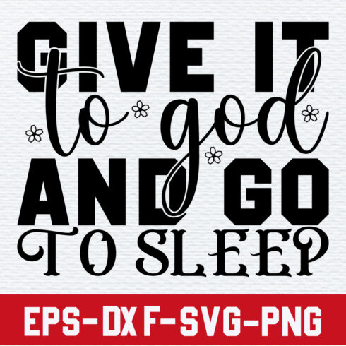 give it to god and go to sleep cover image.