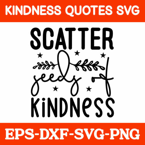 Kindness Quotes Svg cover image.