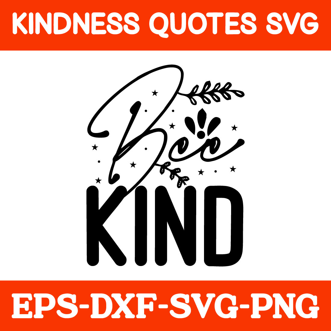 Kindness Quotes Svg Free preview image.