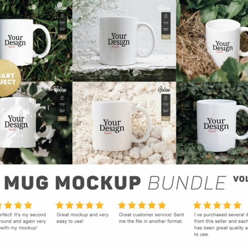 Mug Mock Up Bundle 1 cover image.