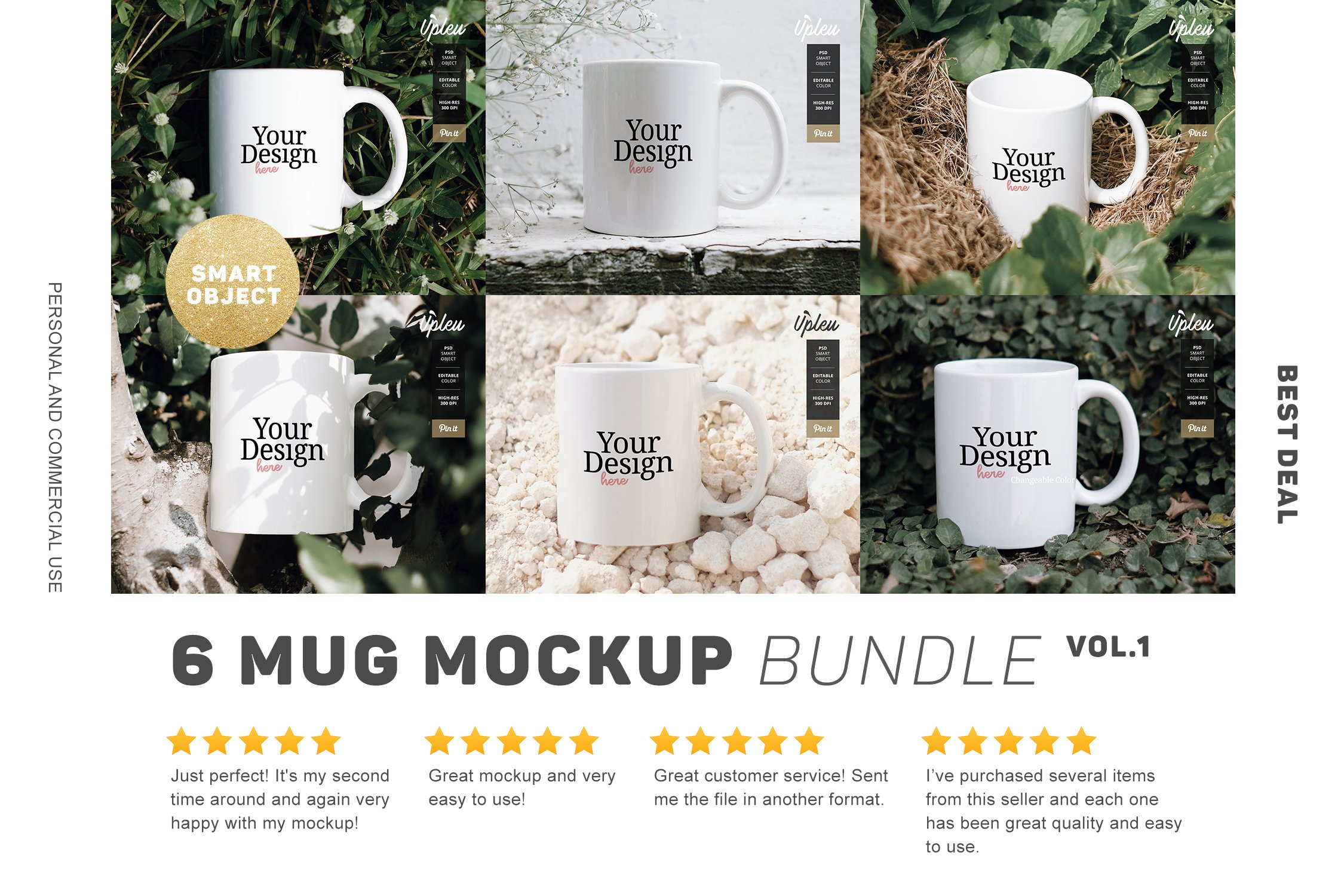 Mug Mock Up Bundle 1 cover image.