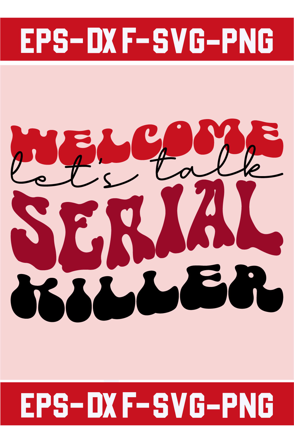 Welcome Let's Talk Serial Killer pinterest preview image.