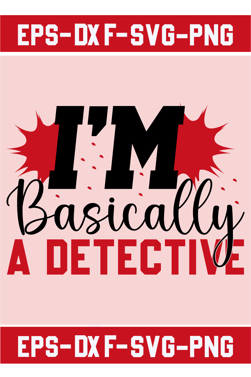 I m Basically a Detective pinterest preview image.
