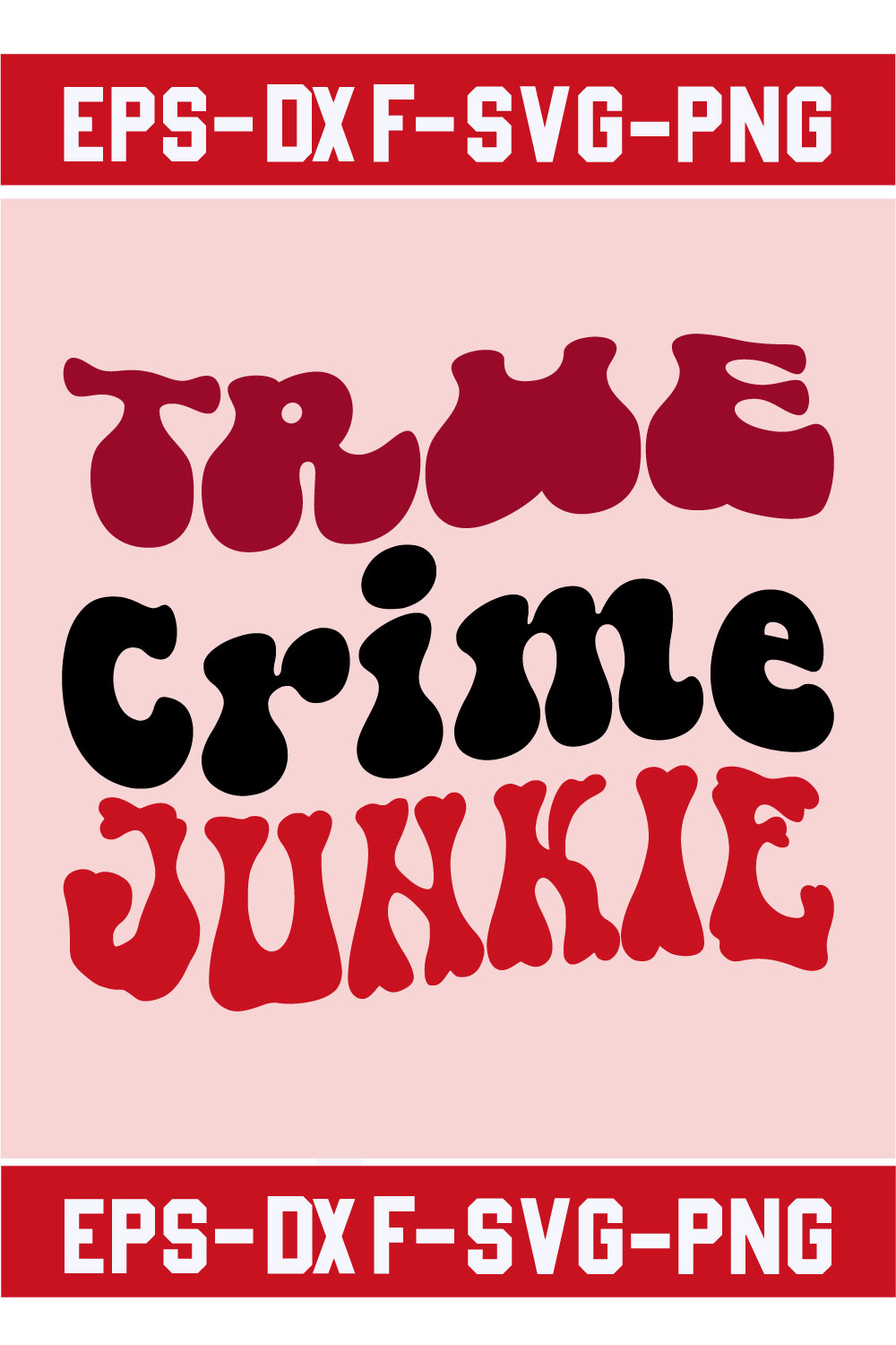 True Crime Junkie pinterest preview image.