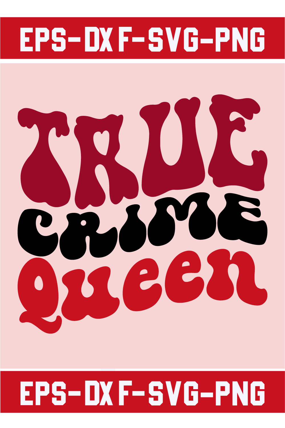 True Crime Queen pinterest preview image.