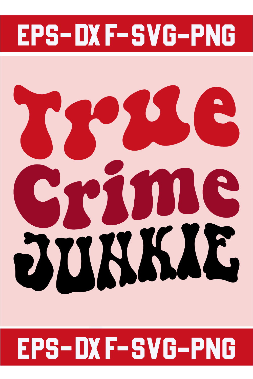 True Crime Junkie pinterest preview image.