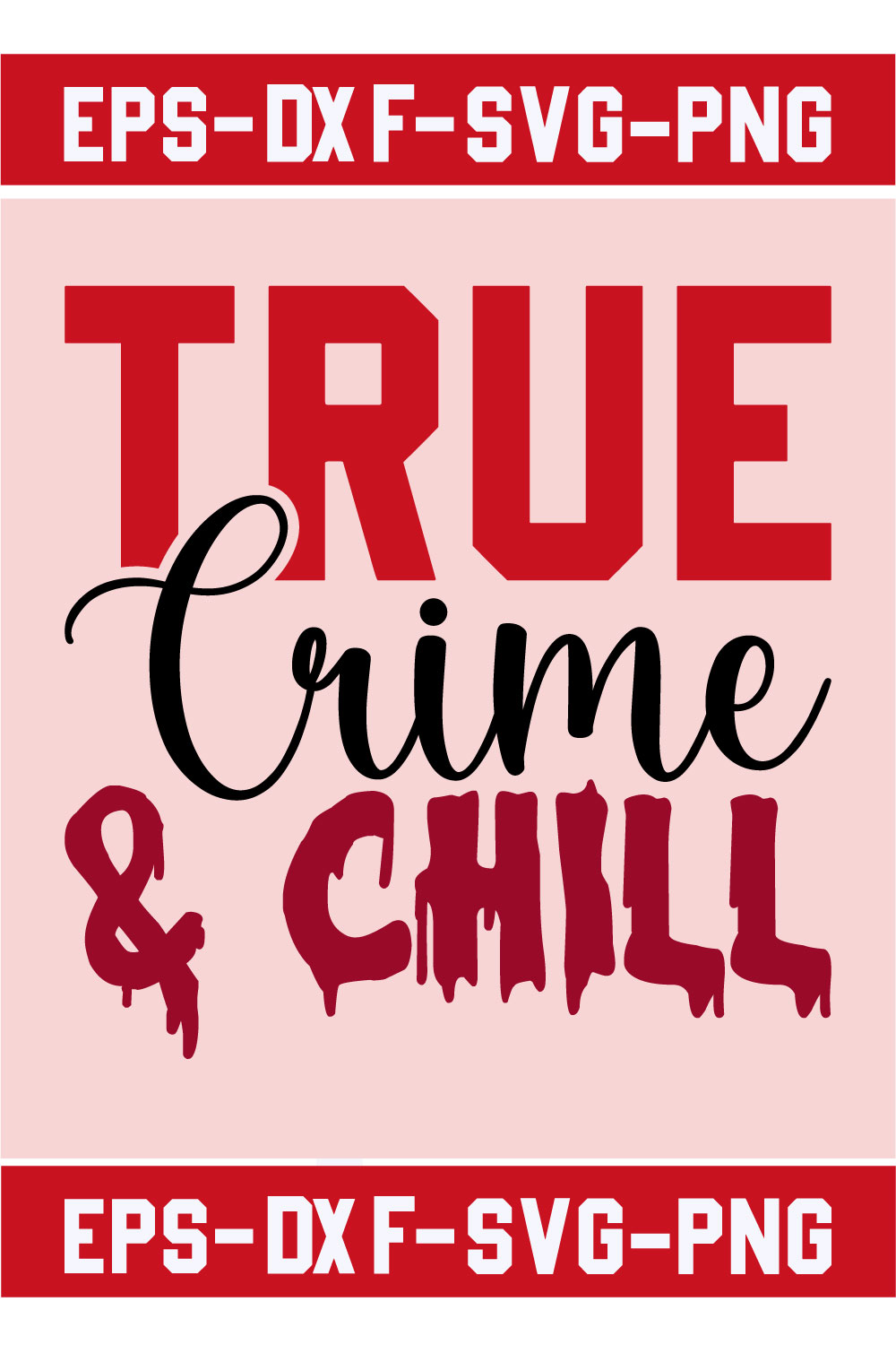 True Crime & Chill pinterest preview image.