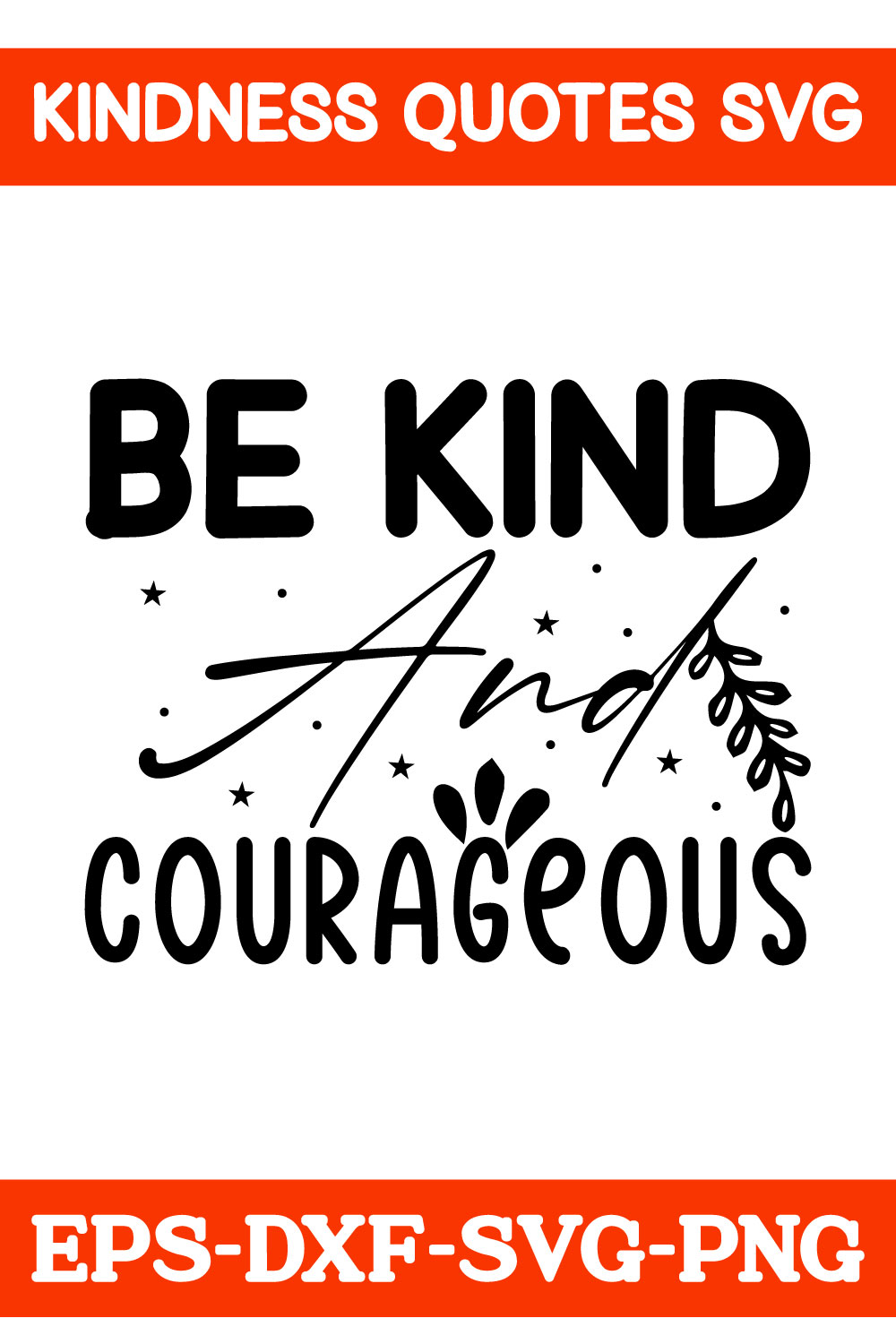 Kindness Quotes Svg pinterest preview image.