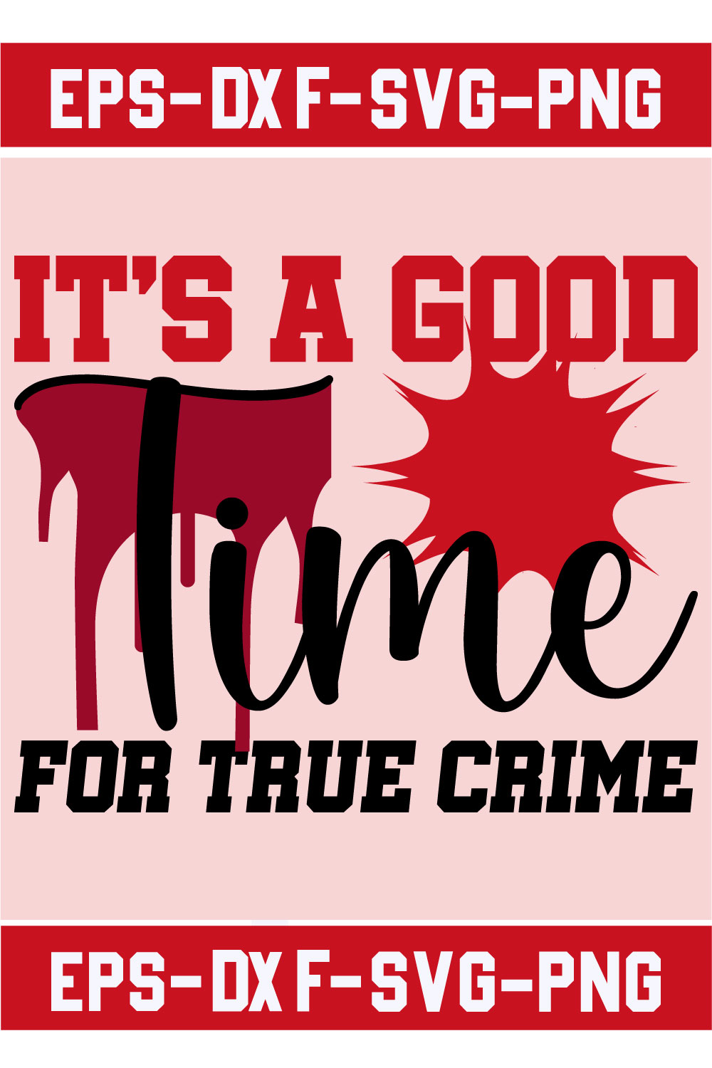 It's a Good Time for True Crime pinterest preview image.