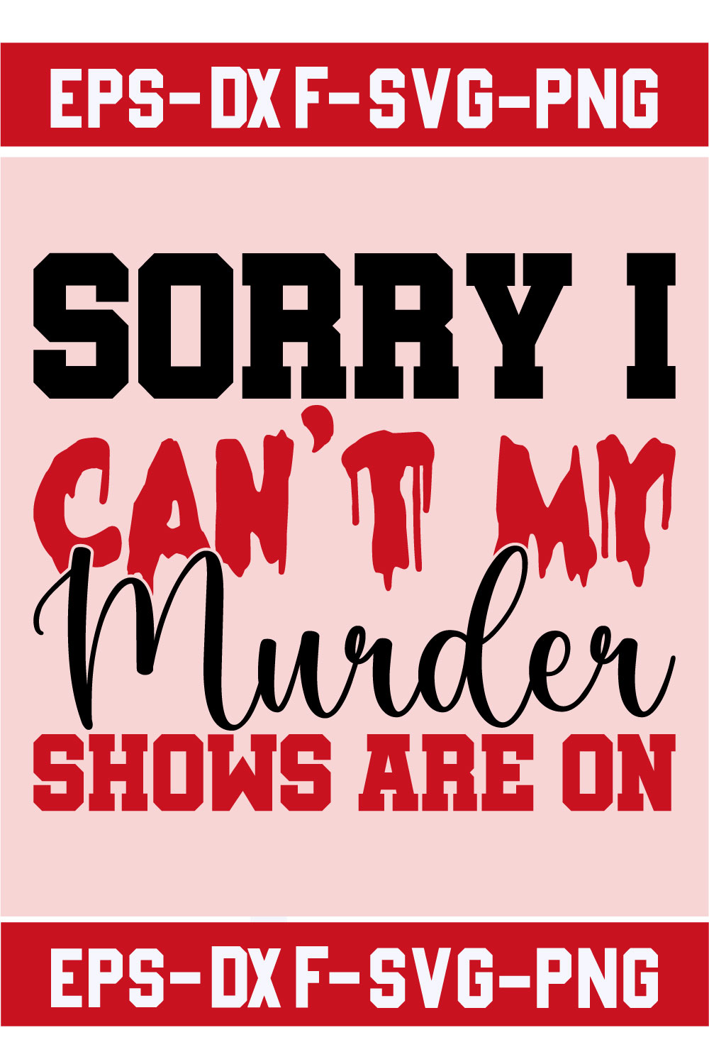 Sorry I can t My Murder Shows are on pinterest preview image.