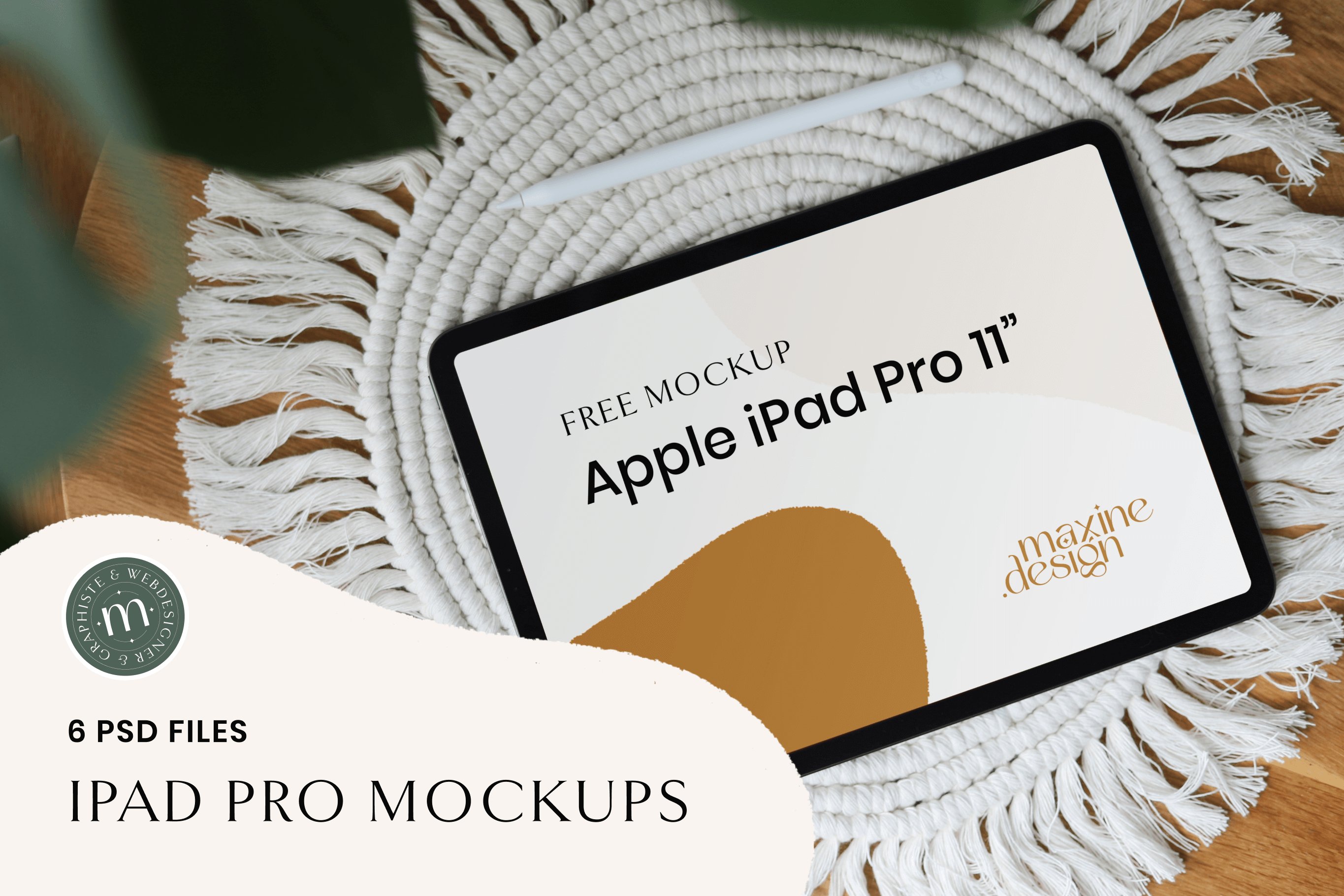 iPad Pro 11" Mockup Collection cover image.