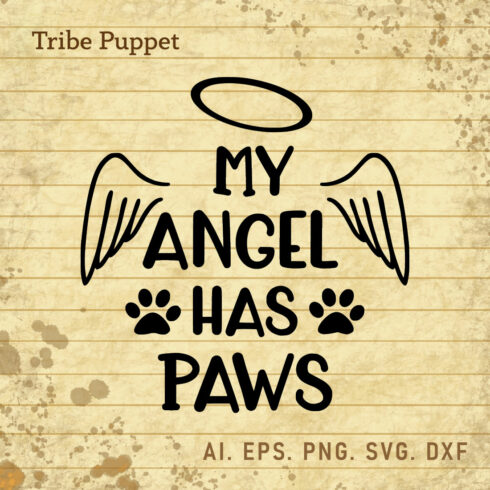 My Angel has paws cover image.