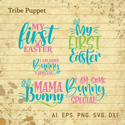 Easter Typography 11 cover image.