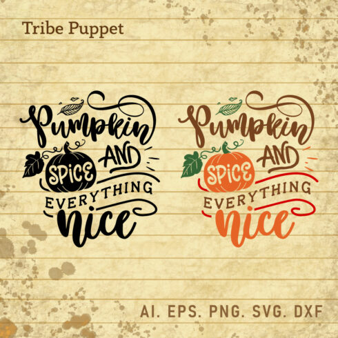 Pumpkin Typography cover image.