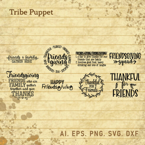 Friendsgiving Bundle cover image.