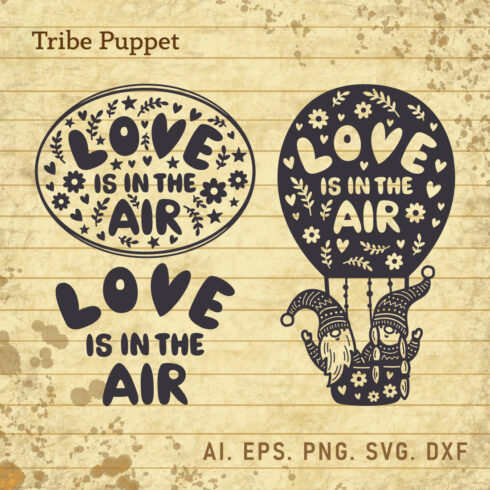 Love in the air cover image.