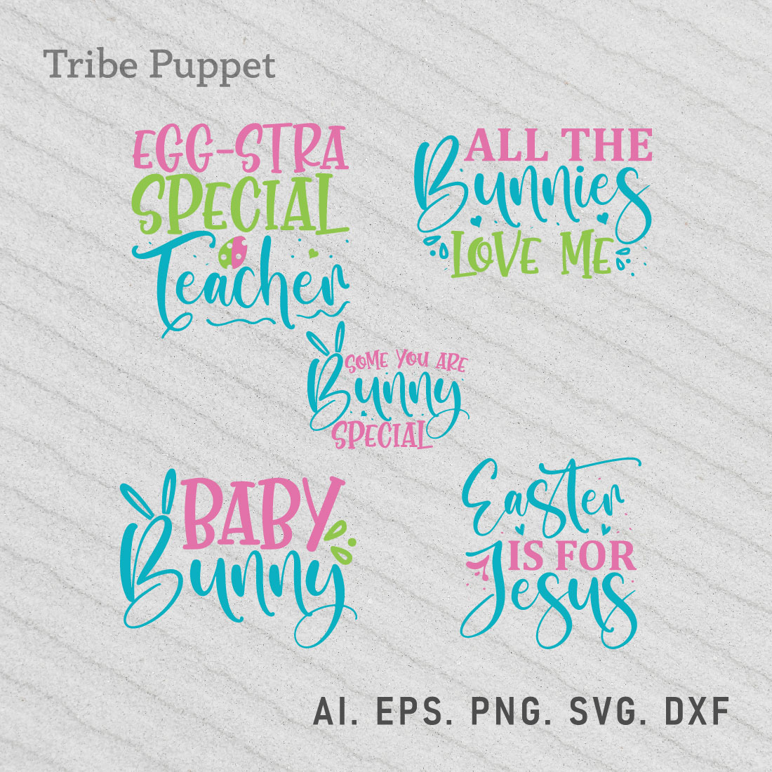 Set of four baby svg files.