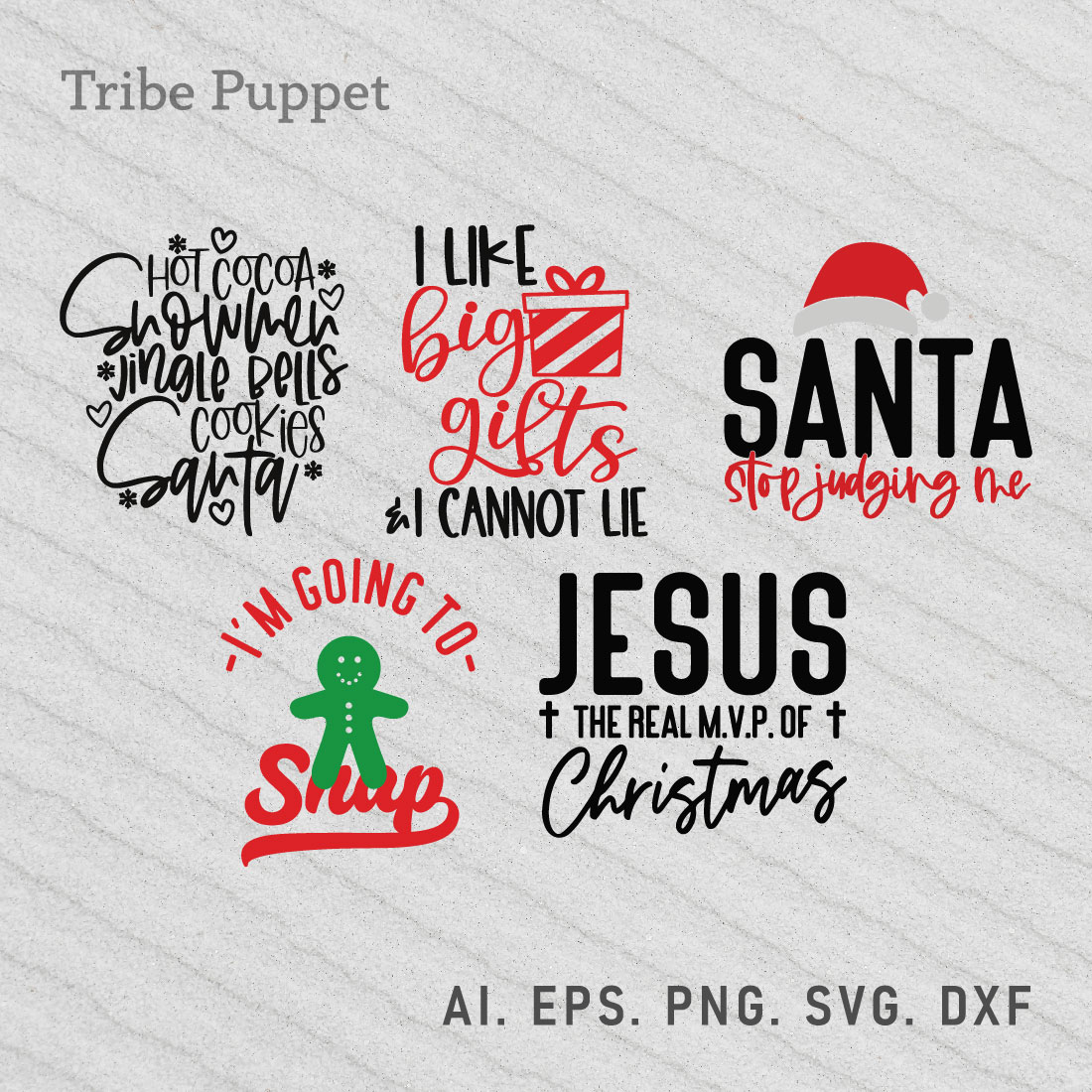 Christmas Typography 04 preview image.