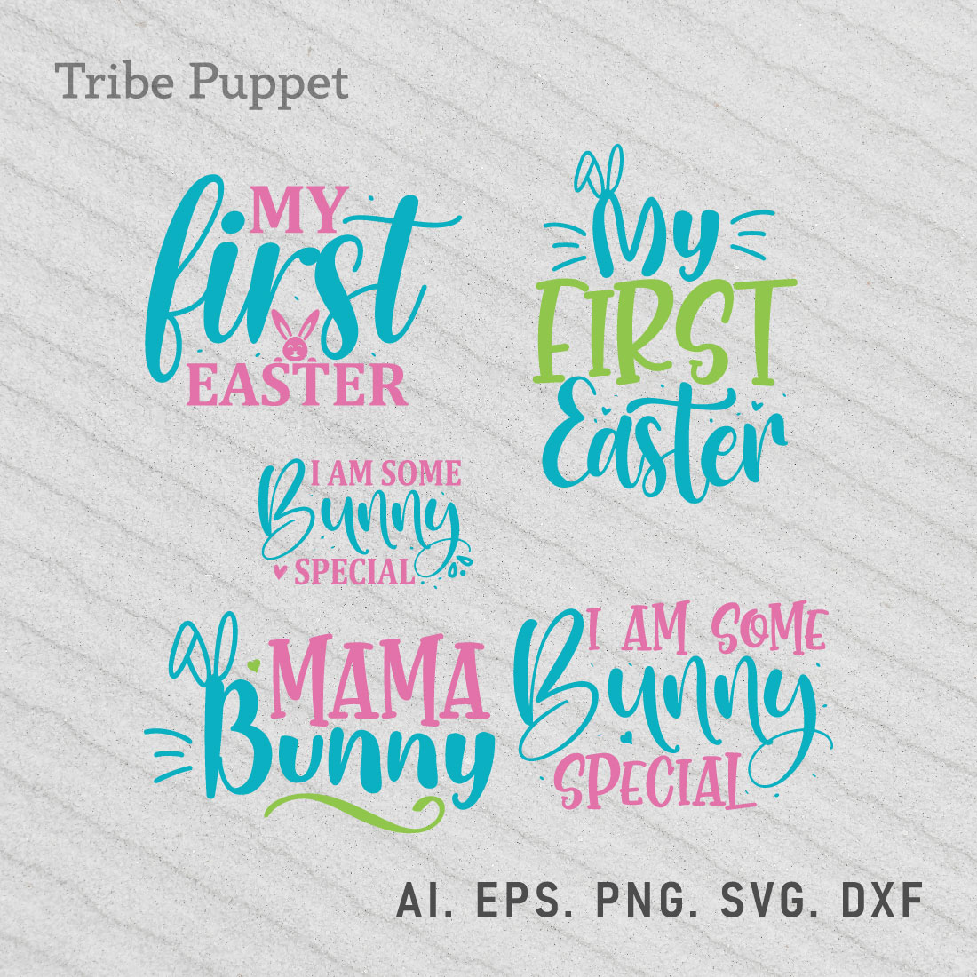Easter Typography 11 preview image.