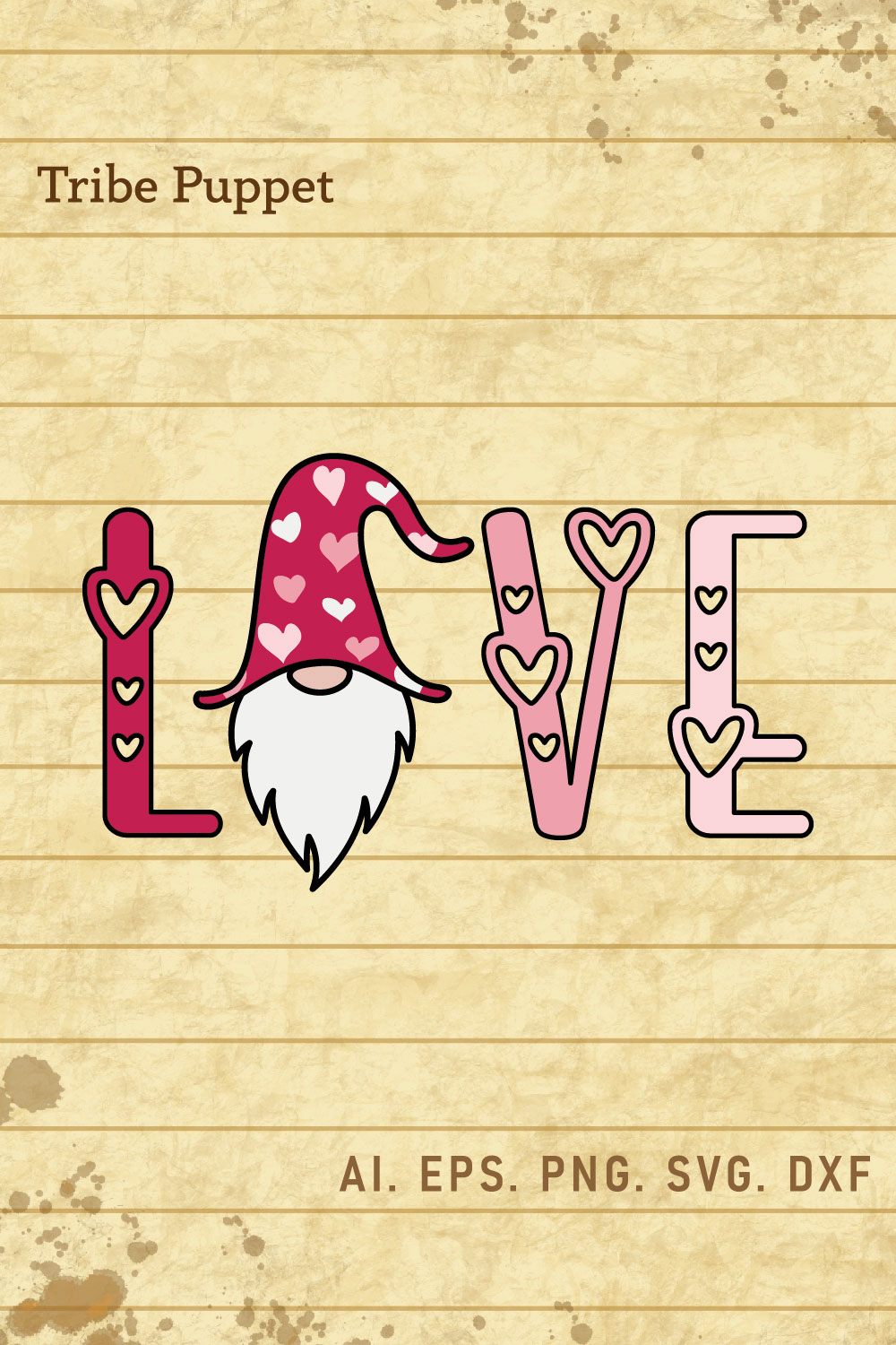 Gnome Love pinterest preview image.