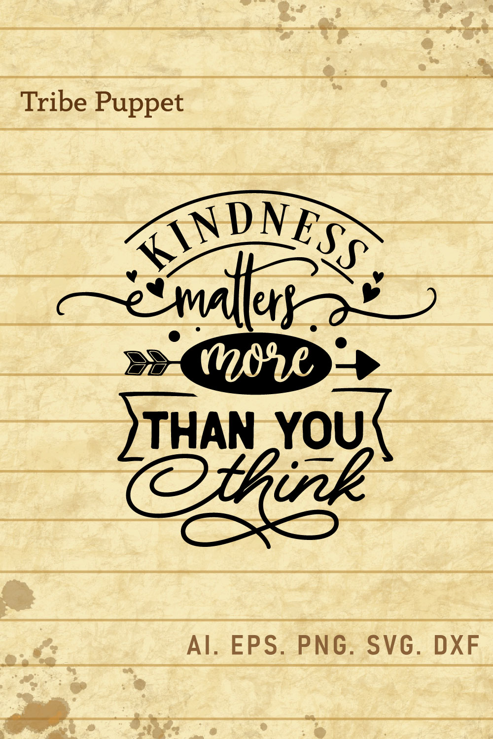 Kindness matters pinterest preview image.