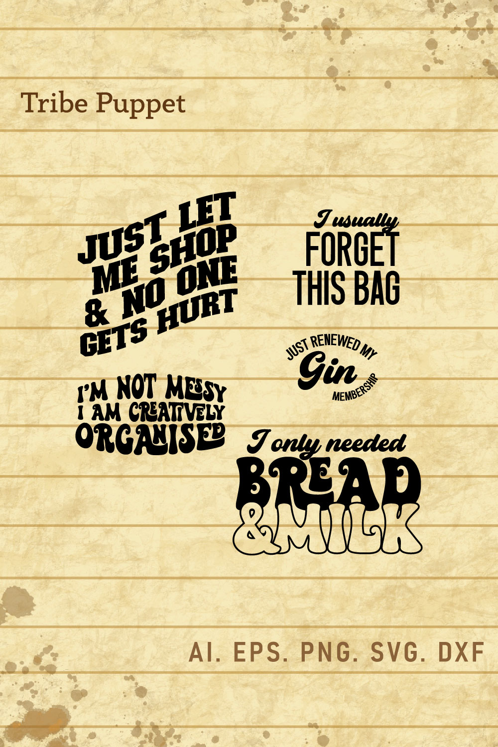 Tote bag Quotes 04 pinterest preview image.