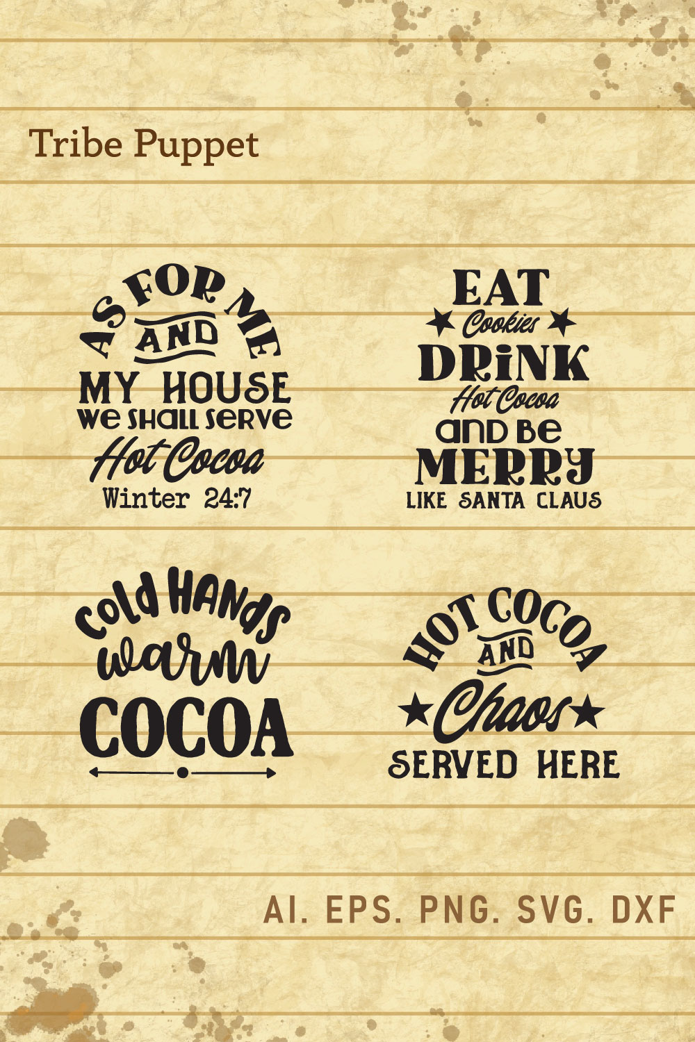 Cocoa Lovers pinterest preview image.